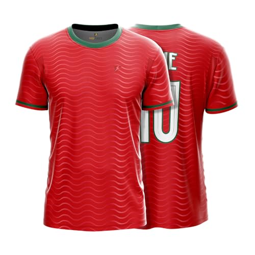 Image of YOURJERSEY Football World Cup 2026 Football Jersey All Team Jersey Custom Name & Number Print | Fan Personalised T-Shirt Sizes for Kids 2Y to Adults 4XL