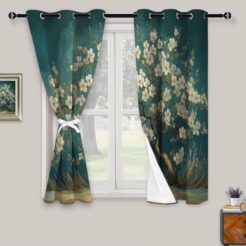 Rideau Oeillets Vert Foncé 140x260 : Protégez votre Intimité avec Style - 4