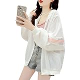 [Leadamon-oee] カーディガン レディース uvカット パーカー 日焼け止め服 長袖 紫外線対策 メッシュ 切り替え フード付き 薄手 冷房対策 ゆったり 体型カバー 涼し 接触冷感 透け感 通勤 外出 春 夏