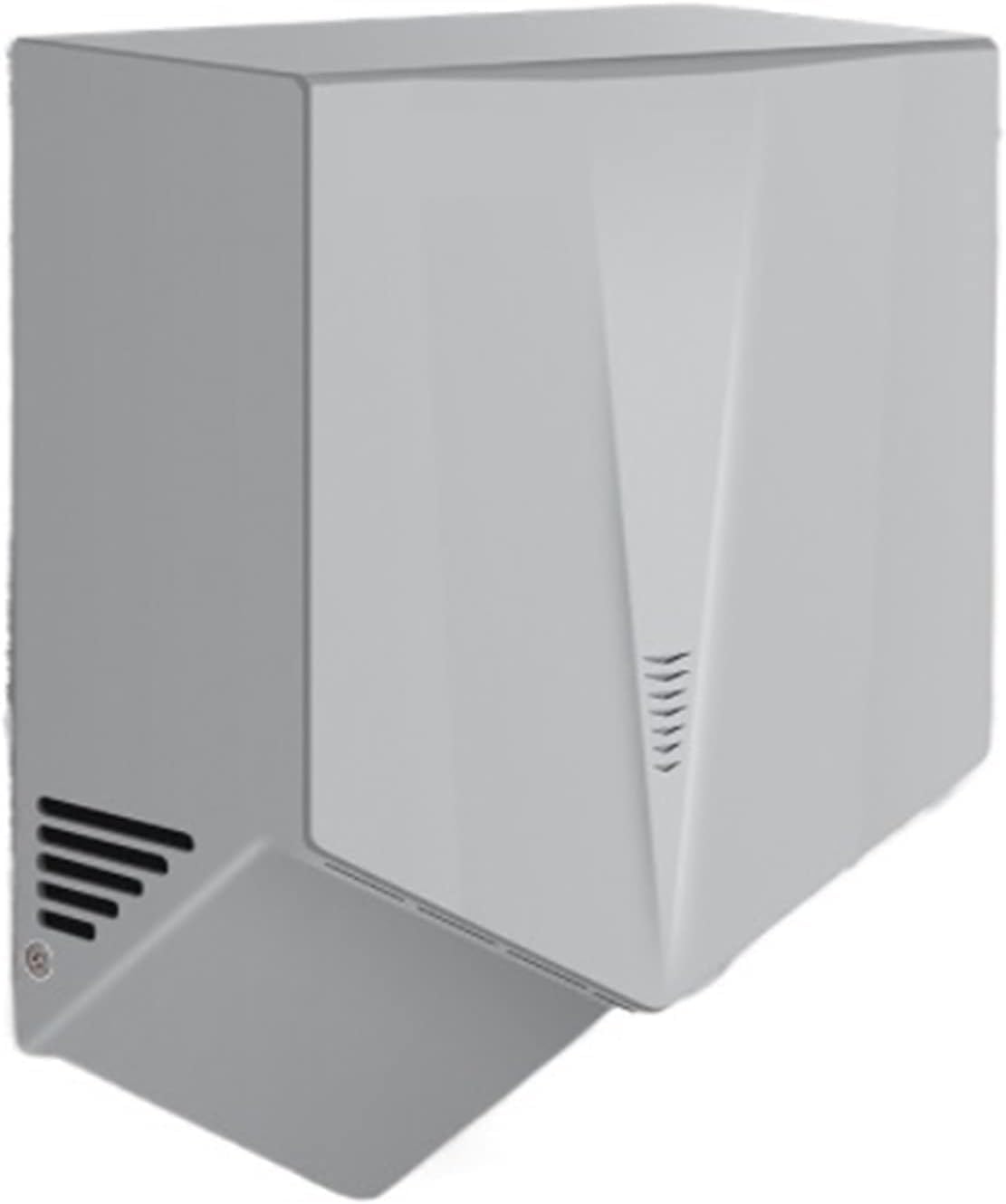 Hand Dryer Fully Automatic Induction Hand Dryer Mobile Phone Hotel Bathroom Commercial High-Speed Hand Dryer Smart Induction Sensor Hand Dryers,Grijs