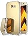 Ringke [Fusion Mirror] Compatible with Galaxy A5 2017 Case Bright Reflection Radiant Luxury Mirror Case [Drop Protection, Shock Absorption Technology] for Samsung Galaxy A5 2017 - Royal Gold