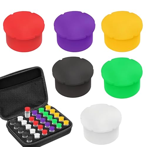 Laboratory Glass Vial Protective Cap - 3ml-5ml Leak-Proof & Dustproof Cap For Syringes, Openable & Reusable Cover, Vial - Easy To Clean