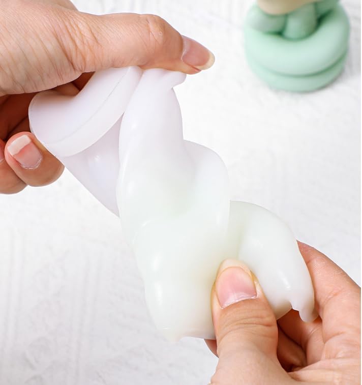 Silicone Candle Mold 2 Pack Candle Making Moulds DIY for Home Decor