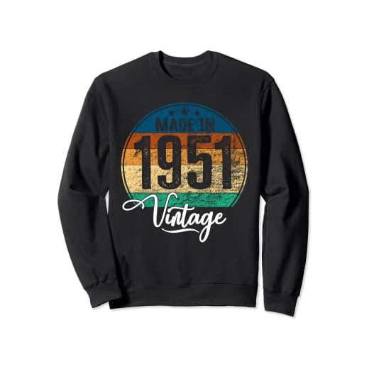 Cumpleaños Vintage Año de nacimiento 1951 Cumpleaños bday Sudadera