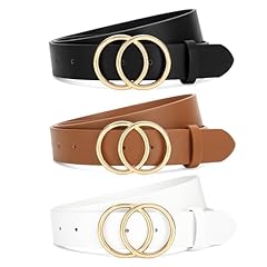 3 Pack-black+brown+white