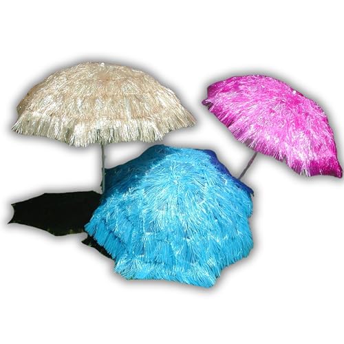 Westerholt Hawaii Schirm Sonnenschirm Strandschirm Gartenschirm Balkonschirm Durchmesser 150 cm/Farbe: Aqua