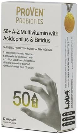 Proven Probiotics 50+ A-Z Multivitamins and Bifidus Capsules -s by Proven Probiotics