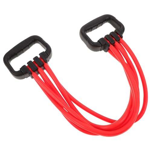 TOGEVAL Expansor de Pecho Ajustable 20-120 Lbs Banda Elástica de Resistencia para Entrenamiento en Casa Cuerda de Alta Resistencia para Hombros y Brazos Equipo Multifuncional para