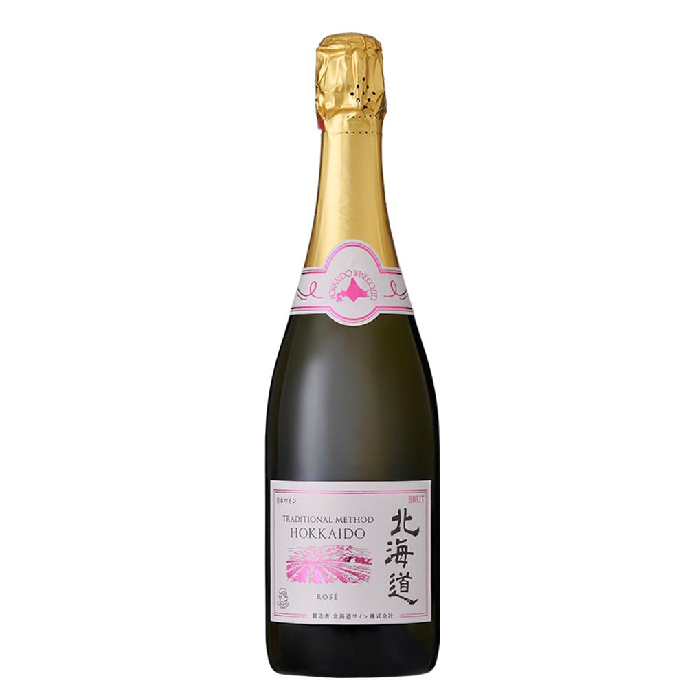 北海道ワイン トラディショナルメソッド北海道 Rosé ロゼ 辛口 スパークリング（750ml）