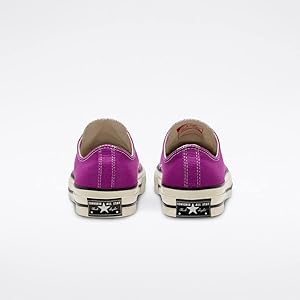CONVERSE CT70 cactus flower パープル 27cm Amazon.com | Converse Unisex Chuck 70 Ox Cactus Flower/Black