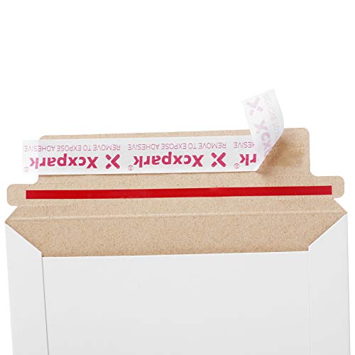 Xxcxpark-25-Pack-Rigid-Mailers-625-x-825-inches-Self-Seal-Photo-Document-Mailers-Premium-Cardboard-Keep-Flat-Envelopes-for-Photos-Pictures-Papers-Files-CD