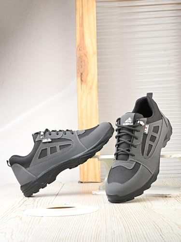 Image of Leo's Fitness Waterproof Trekking Anti-Slip Lightweight Hiking Shoes for Outdoor Adventures