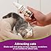 NZLOMXU Catnip Spray for Cats, Cat Scratching Sprays, Transparent Cat & Kitten Behaviour Spray 60 ml
