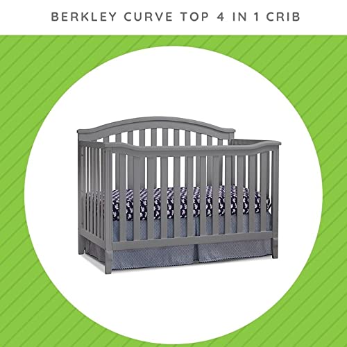 Image of Toddler Bed Safety Guard Rail for Sorelle Convertible Cribs - Solid Wood Rail for Convertible Crib to Toddler Bed Conversion - Safety Bed Rail for Children (Model #148, Gray)