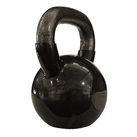 Amber Fight Gear Vinyl Coated Kettlebell Weights – Great for Full Body Workout and Strength Training Weightlifting, conditioning, Strength & and Core Training Exercises for Men or Women