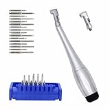 Zmtfqymx Implant Hex Screwdriver Kit - 7 Torque Settings (5-35N.cm) with 16 Bits, Dual-End Design & Metal Lock - Autoclavable