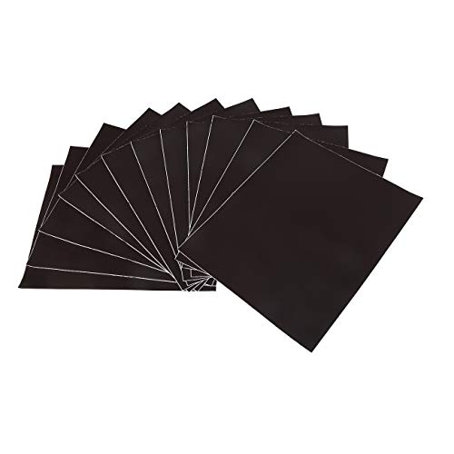 12 Pack Magnetic Sheets With Adhesive Backing Flexible Magnetic Paper Tape Strong Self Adhesive Sticky Magnet Sheets For Photo And Picture Magnets Stickers And Diy Craft Magnets 8X10 Inch #TOP2