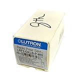 Lutron LRF2-OKLB-P-WH Radio Powr Savr Wireless Corner-Mounted Occupancy Sensor, White