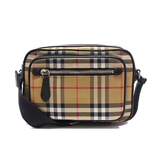 [BURBERRY] (バーバリー) PADDY ヴィンテージチェック&レザー ショルダーバッグ【ANTIQUE YELLOW】 8005524 ANTIQUE YELLOW [並行輸入品]