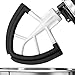 Flex Edge Beater For Kitchenaid,Kitchen Aid Mixer Accessory,Kitchen Aid Attachments For Mixer,Fits Tilt-Head Stand Mixer Bowls For 4.5-5 Quart Bowls,Beater With Silicone Edges,Black