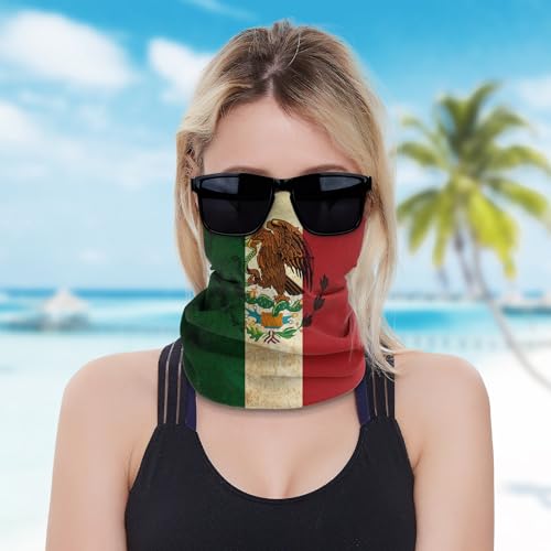 Neck Gaiter Bandana Face Mask Cooling Neck Gaiter Windproof Sun Protection Bandana Coloured Flags Print Breathable Mask4