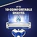 Gillette Sensor3 Men's Disposable Razor, 8 Count, Mens Razors / Blades