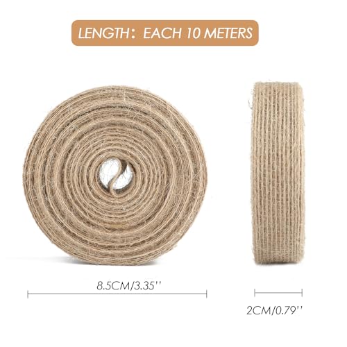 G2PLUS 2CM Natural Hessian Ribbon - Image 2