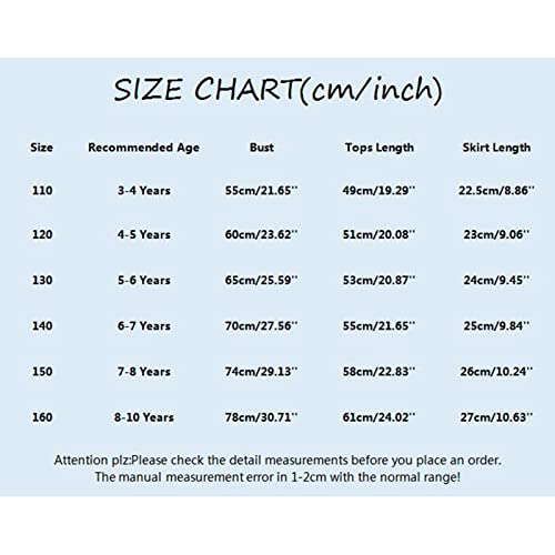 Mercatoo Vestido infantil infantil de balé de manga comprida e saia tutu de bolinhas e saia tutu con