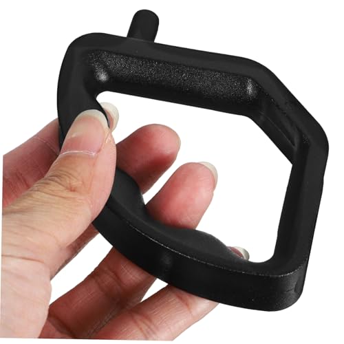 YOSADIER 2セット 車椅子用フットレストハンドル固定具 安定性向上 足置き補強パーツ 交換用アクセサリー 入り ブラック
