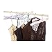 Bend A Hanger Satin Finish - Adjustable Foam Hangers 6 Pack