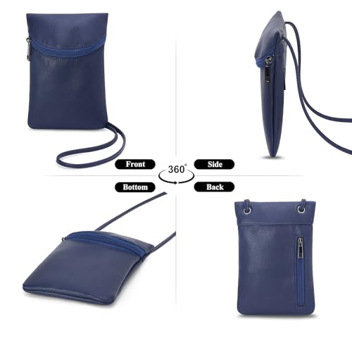 Image of Small Crossbody Women Cell Phone Purse Wallet Bag With Shoulder Strap
