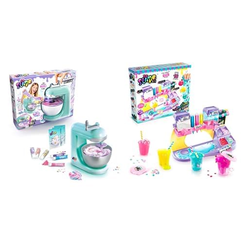 Canal Toys - So Slime SSC 229- DIY Marmorschleim mit Perlen für Dekorationen und Slime Standmixer, So Slime DIY Slime Station Set - Kreieren Sie Ihren eigenen duftenden Schleim mit Charms & Perlen