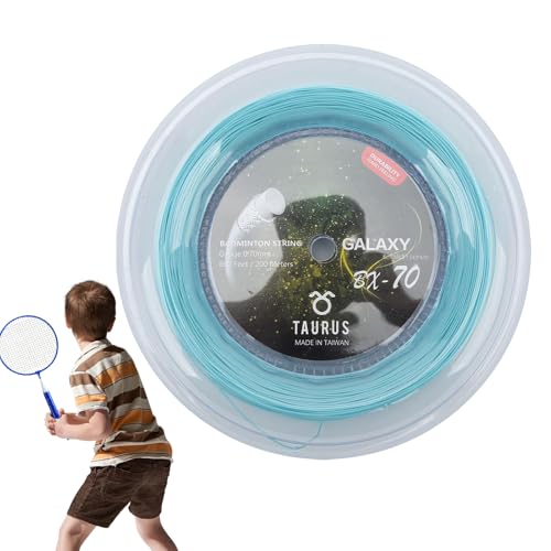 Cordage badminton 200m haute élasticité bobine de fil solide pour raquette