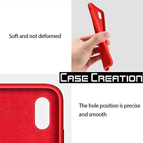 Image of Case Creation Luxurious OG Series for iPhone 12 Mini Case Cover,Anti-Dirty Slim Case Frosted Matte Cute Candy TPU Raised Bezel (Splash of Color) Back Cover for Apple iPhone 12 Mini -Wine Red