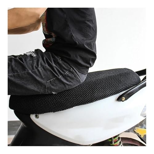 Funda de asiento de moto de malla elástica y universal para scooter 3