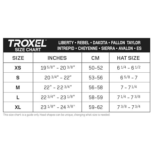 Casco Troxel Libertad Duratec negro talla pequeña para equitación y seguridad 7