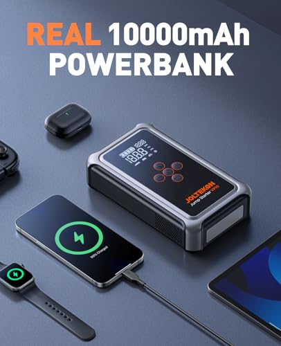 Portable Jump Starter with 150PSI Compressor