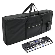 【Oxford Cloth】Made of heavy-quality oxford cloth, the keyboard bag is waterproof, UV-resistant, tear-resistant and fade-resistant, better protect your furniture from unexpected collision, scratches and other damages, making the bag more durable. 【Lar...