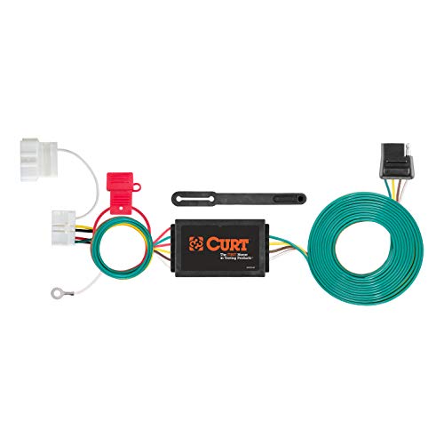 CURT 56378 Custom Wiring Connector Harness 4-Way Flat Output for Honda Odyssey