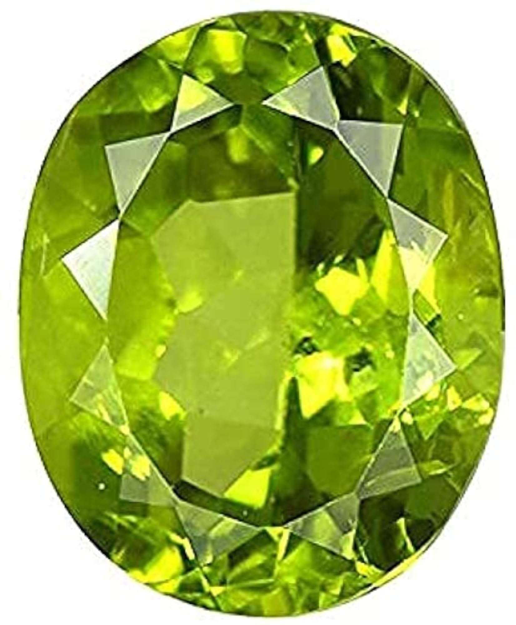 6.25 Ratti Certified Natural Green Peridot Pendant, Adjustable