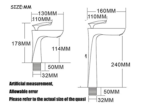Robinet de lavabo surélevé idéal pour une vasque à poser moderne - 5