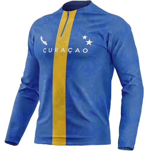 Maillot Curaçao Football CR-41 manches longues pour entraînement
