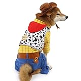 ペットパラダイス 犬 服 春 コスチューム ディズニー 小型犬 中型犬 トイストーリー ウッディ 【参考 SM 柴犬 ビーグル (～13kg) ペットパラダイス国内直営店74店舗展開2025/8/1時点】 998-55489