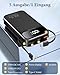 Power Bank 25800 mAh 22,5 W PD3.0 QC4.0 Externer Akku Schnellladung Tragbarer Akku USB C Eingang & Ausgang mit LCD Anzeige für Smartphone, Tablets und andere