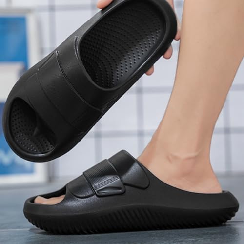 Men's Wide Size Slides All-Terrain Grip Non-Slip Durable Beach Shower Sandals Comfort Sizes 5-134