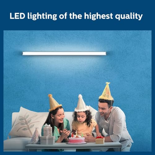 Image of Philips 36-watt LED Batten /Tubelight | Slimline Superbright Compact 4-ft LED Batten for Living Room & Bedroom | Cool Day Light, Pack of 10