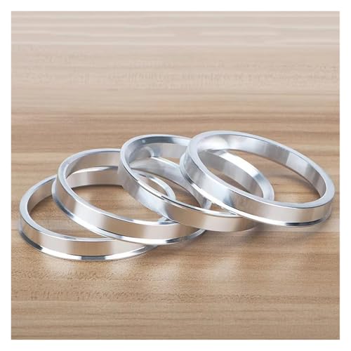 Entretoise de moyeu alu 66.6-72.56mm avec usinage de haute précision
