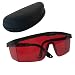 QQ-Tech Goggles Laser Eye Protection Safety Glasses Goggle Glass Shield with Case for Green Blue Laser Pointer