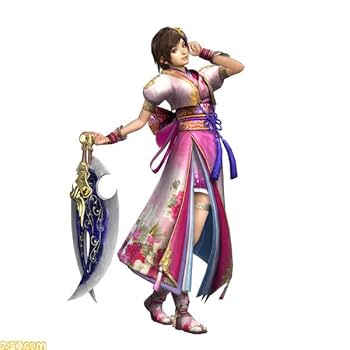 Amazon.co.jp: 戦国無双4』 ガラシャの青白ストライプ衣装や稲姫