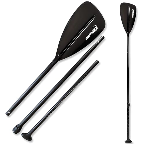 NEMAXX® Remo para Stand-Up Paddling de 3 Piezas [Aluminio] – Remo...